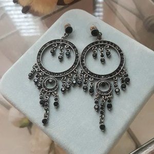 Post back earrings.